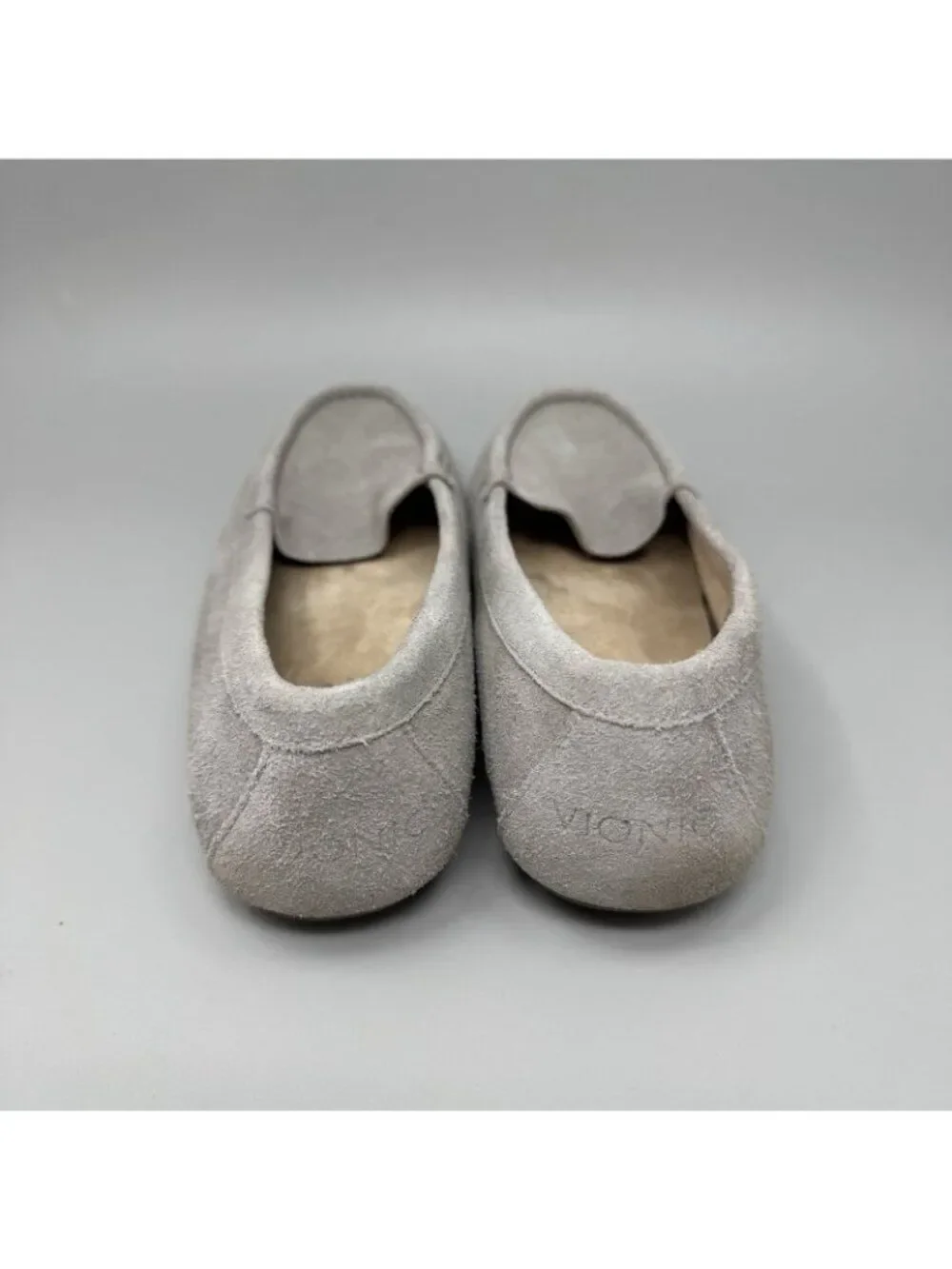 Vionic Women’s Debbie Gray Suede Moccasin Loafer Flats Shoe 8.5